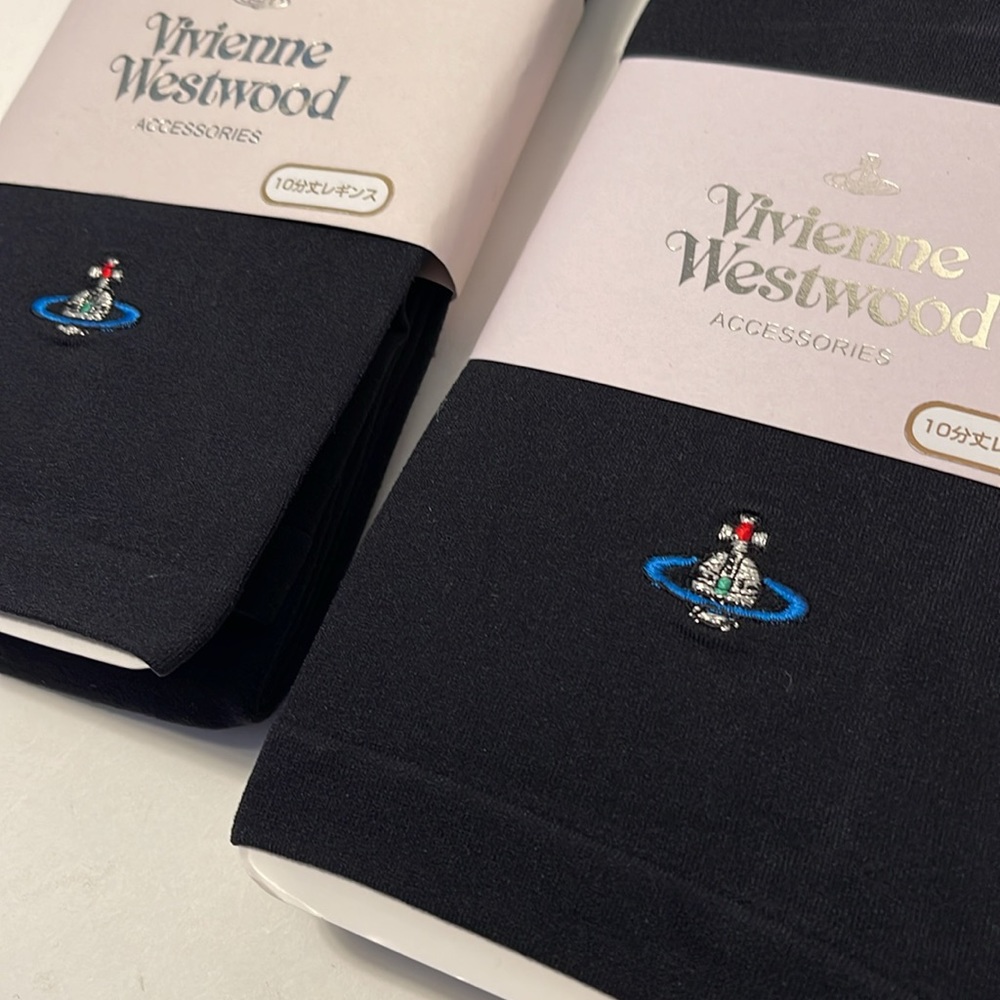 Vivienne Westwood stockings leggings NWT IN black Made in Japan